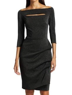 Chiara Boni La Petite Robe Kate Metallic Minidress -Chiara Boni La Petite Robe Sales Shop unnamed file 811