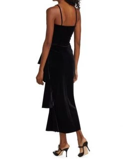 Chiara Boni La Petite Robe Gussie Ruffle Side Gown -Chiara Boni La Petite Robe Sales Shop unnamed file 820