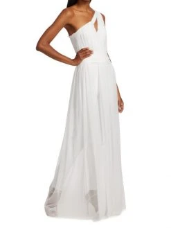 Chiara Boni La Petite Robe Michi One-Shoulder Illusion Jumpsuit -Chiara Boni La Petite Robe Sales Shop unnamed file 856