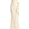 Chiara Boni La Petite Robe Radoslava Off-The-Shoulder Wrap Gown -Chiara Boni La Petite Robe Sales Shop unnamed file 860