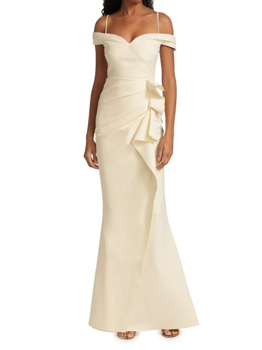 unnamed-file-865.jpg Chiara Boni La Petite Robe Radoslava Off-The-Shoulder Wrap Gown -Chiara Boni La Petite Robe Sales Shop unnamed file 865