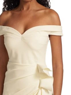 Chiara Boni La Petite Robe Radoslava Off-The-Shoulder Wrap Gown 8 Chiara Boni La Petite Robe Radoslava Off-The-Shoulder Wrap Gown -Chiara Boni La Petite Robe Sales Shop unnamed file 866