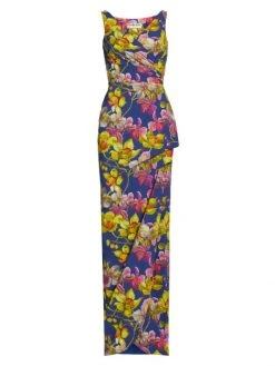 Chiara Boni La Petite Robe Florien Printed Gown