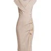 Chiara Boni La Petite Robe Foldover Surplice-Neck Dress -Chiara Boni La Petite Robe Sales Shop unnamed file 894