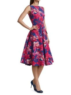 Chiara Boni La Petite Robe Padme Fit & Flare Midi Dress -Chiara Boni La Petite Robe Sales Shop unnamed file 904