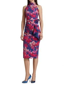 Chiara Boni La Petite Robe Floral Halter Dress -Chiara Boni La Petite Robe Sales Shop unnamed file 91