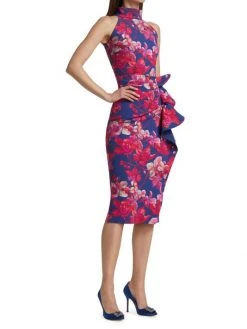 Chiara Boni La Petite Robe Floral Halter Dress -Chiara Boni La Petite Robe Sales Shop unnamed file 92