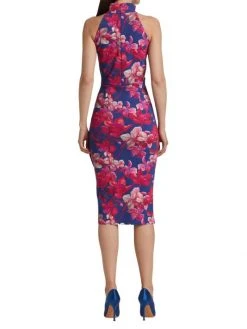 Chiara Boni La Petite Robe Floral Halter Dress -Chiara Boni La Petite Robe Sales Shop unnamed file 93