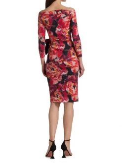 Chiara Boni La Petite Robe Silveria Printed Off-The-Shoulder Dress -Chiara Boni La Petite Robe Sales Shop unnamed file 931