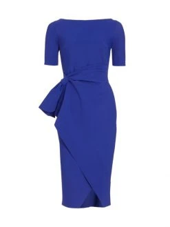 Chiara Boni La Petite Robe Faux Wrap Cocktail Dress Black -Chiara Boni La Petite Robe Sales Shop unnamed file 944