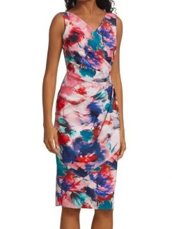 Chiara Boni La Petite Robe Charisse Floral Sheath Dress 4 Chiara Boni La Petite Robe Charisse Floral Sheath Dress -Chiara Boni La Petite Robe Sales Shop unnamed file 948