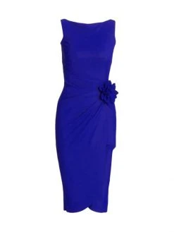 Chiara Boni La Petite Robe Glenaly 3-D Flower Cocktail Dress Cherry -Chiara Boni La Petite Robe Sales Shop unnamed file 980