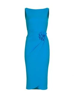 Chiara Boni La Petite Robe Glenaly 3-D Flower Cocktail Dress Cherry -Chiara Boni La Petite Robe Sales Shop unnamed file 982