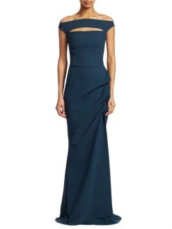 Chiara Boni La Petite Robe Melania Off-The-Shoulder Cutout Sheath Dress White -Chiara Boni La Petite Robe Sales Shop unnamed file 998